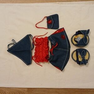 Build-A-Bear 5 piece outfit